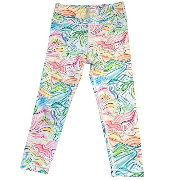 Athleta Girl Leggings size medium 8/10 - Picture 1 of 3
